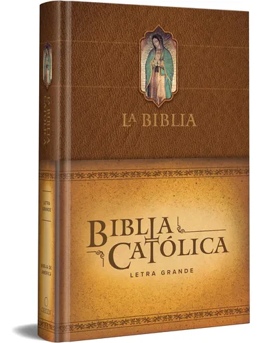 Libro: La Biblia Católica: Edición Letra Grande. Tapa Dura,