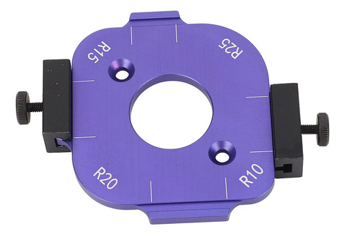 Modelo De Raio De Canto Redondo R10 R15 R20 R25 Anodizado