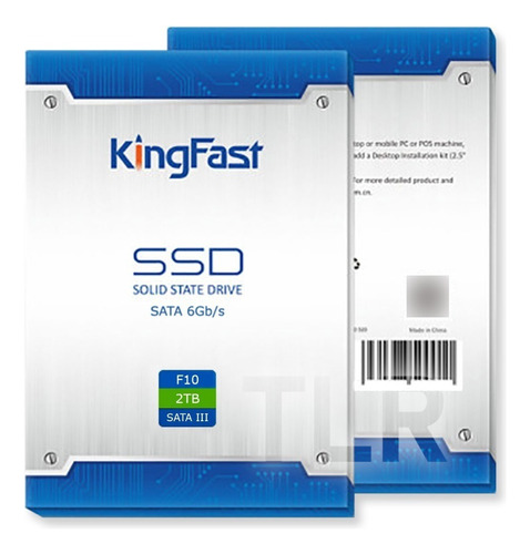 Disco Solido / Ssd Sata 3 F10 2tb Kingfast Interno Cuo Color Negro