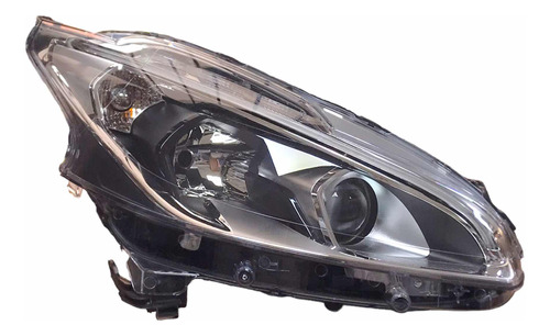 Óptica Peugeot 208 Original 2016 - 2019 Lupa Led Derecha