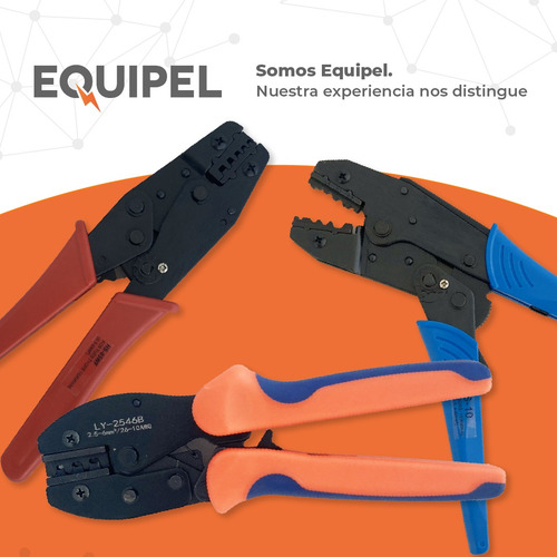 Pinza Crimpeadora A Criquet De 1.5-6mm² Para Terminal