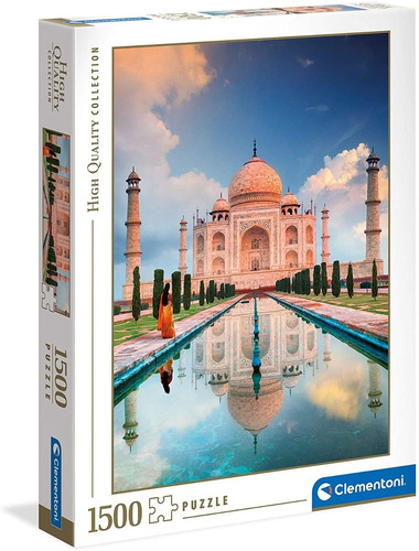 31818 Taj Mahal India Rompecabezas Clementoni 1500 Piezas