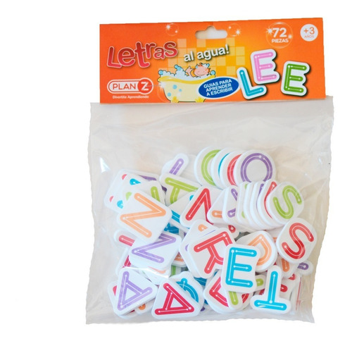 Imagen 4 de 10 de Juguete Agua Bebe Letras Goma Eva Infantil Niños