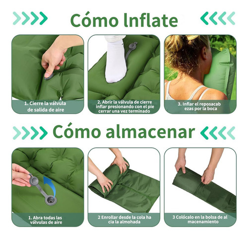 Cama De Acampamento Inflável Individual Com Travesseirobest