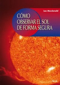 Libro Cómo Observar El Sol De Forma Segura