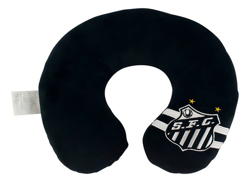 Pescoceira Fibra Escudo Time Santos 28x29 Cm