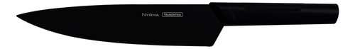 Faca Tramontina Chef 8 Lâmina Aço Inox Nygma Preto
