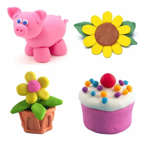 Imagen 4 de 8 de Play Doh Paquete De Fiesta 15 Colores Plastilinas
