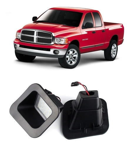 Luz Led Patente Dodge Ram 1500 2002 - 2010 Accesorio