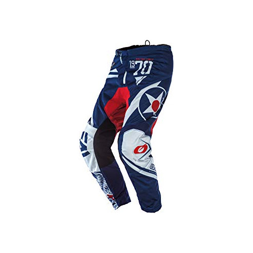 O'neal E******* Element Youth Warhawk Pants, Blue-red, Yth 2