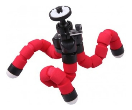 Tripode Pulpo 17cm Gopro Celular Con Cabezal Incluido Azul