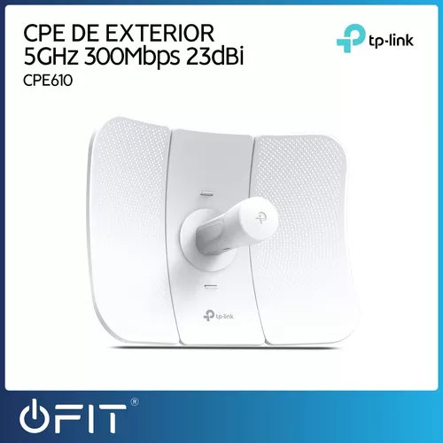Antena Wifi Exterior Tp Link Cpe610 5ghz 300mbps