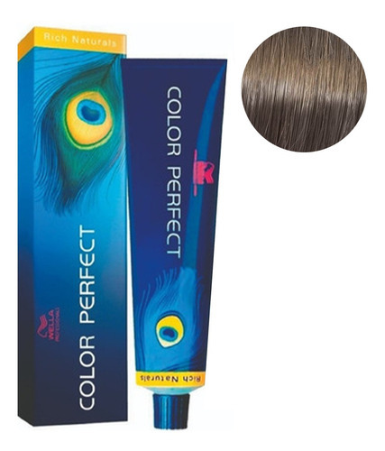 Tinta Wella Color Perfect N°7.18 60cc Tono 7/18