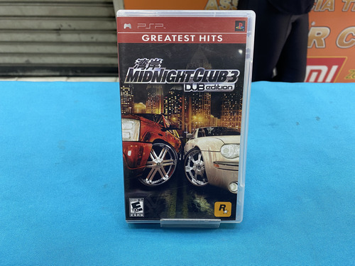 Midnight Club 3 Dub Edition Original Sony Psp (Usado)