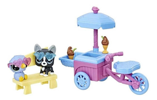 Figuras Pet Shop Set De Figuras Helados Al Paso Hasbro