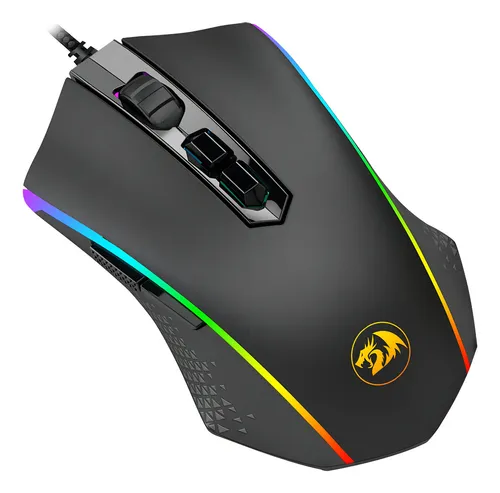 Imagem do produto Mouse Gamer com fio Redragon Memeanlion Chroma Lite - M710L-K em Mercado Livre