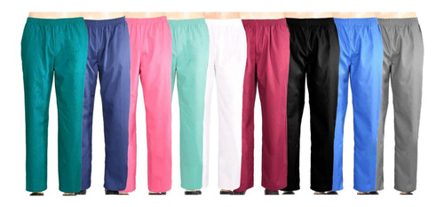Imagen 5 de 8 de Pantalón Enfermero Médico Uniforme Blanco - Mundo Trabajo