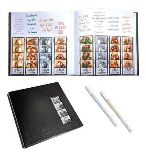 Photo Booth Nook Scrapbook Album & Gel Pens - Scrapbooking J