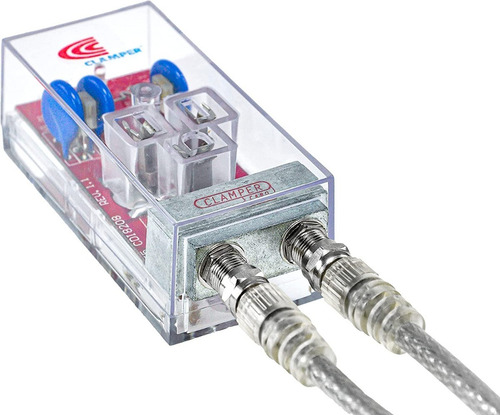 Protector Contra Rayos Contacto Eléctrico Coaxial E-clamper