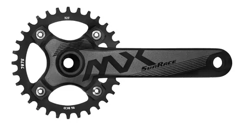 Mono Plato Sun-race Mx Hollowtech 30t 9, 10 Y 11 Velocidades