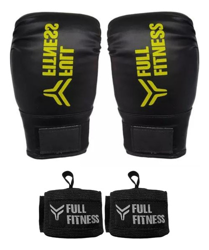 Combo Guantes De Box + Venda De Boxeo Mma 