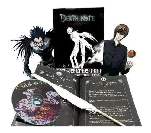 Libreta Death Note + Pluma - Cosplay Anime