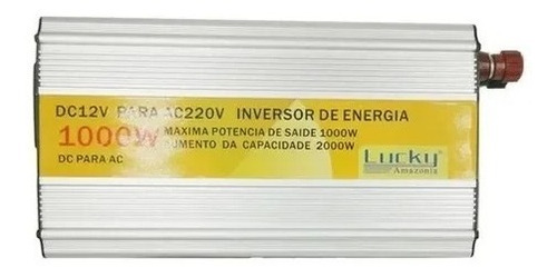 Imagem 3 de 5 de Inversor De Energia Poten 1000w Entrada Dc 12v Saída Ac 220v