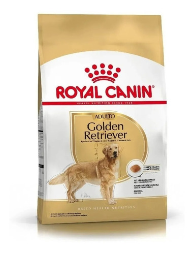 Alimento Royal Canin Breed Health Nutrition Golden Retriever para perro adulto de raza grande sabor mix en bolsa de 12 kg