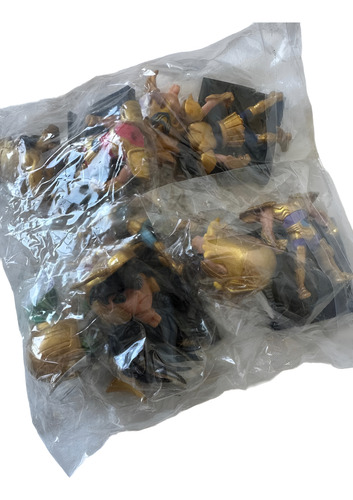 Figuras Caballeros Del Zodiaco Set X5 Caballeros Dorados