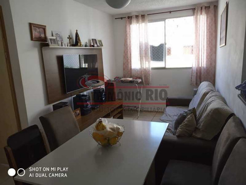 Imagem 3 de 15 de Excelente Apt Em Rocha Miranda, Condomínio Fechado Parque Rivoli, 2 Quartos Com 1 Vaga - Paap25114