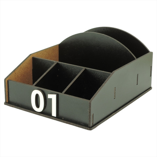 1 Porta Azeite Pimenta Guardanapos Sal Sachê Palito Preto