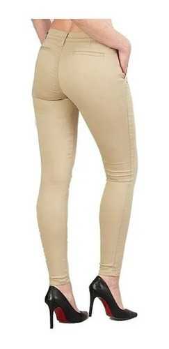 Pantalon Oggi Jeans De Gabardina Para Dama Chinos Skinny