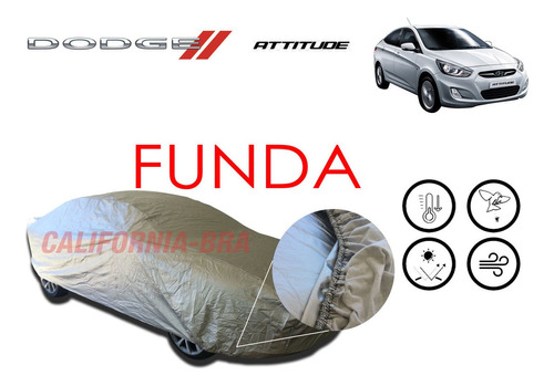 Cover Impermeable Cubierta Eua Dodge Attitude 2007-2008-2009