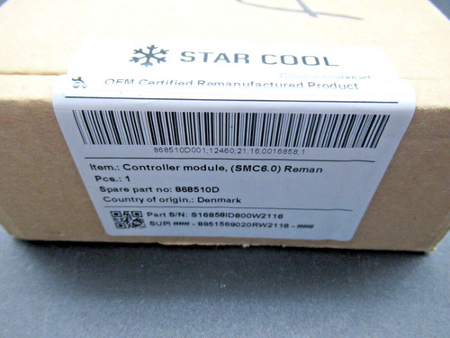 Star Cool Controller Module (smc6.0) 868510d (reman) Ddd
