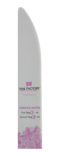 Lima Profesional Para Uñas Buffer 100/220 Nail Factory