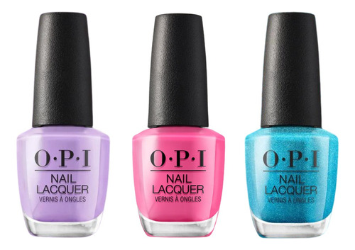 Esmalte Opi Para Uñas Paquete De 3pz