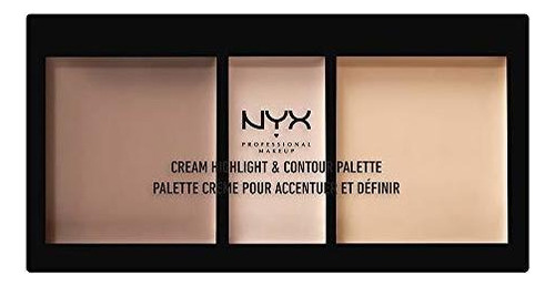 Nyx Professional Makeup Paleta De Resaltado Y Contorno E