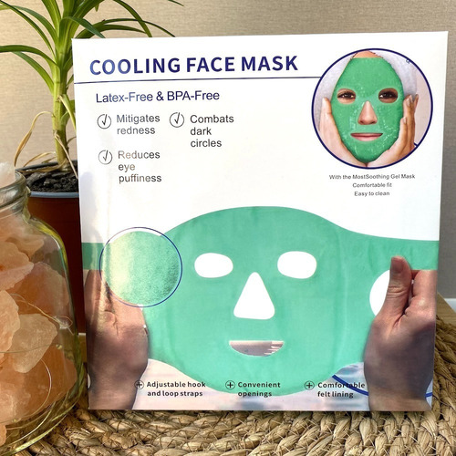 Imagen 7 de 10 de Máscara Facial Gel Frío Calor Terapia Poros Hinchazón Estrés
