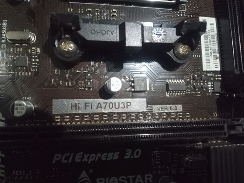 Motherboard Biostar Hi-fi A70u3p Ver 6.3 Bios (Usado)