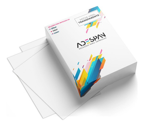 Vinilo Adespan Pp-bopaua4b10 Color Transparente En Plancha