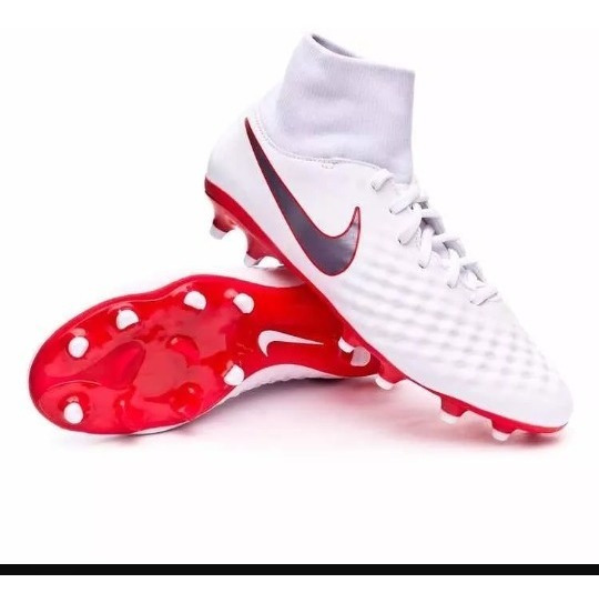 botines nike botitas rojos