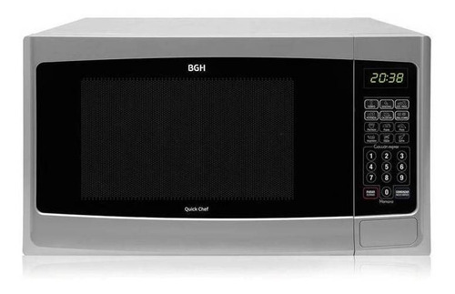 Microondas Grill BGH Quick Chef B228DS9 gris 28L 220V
