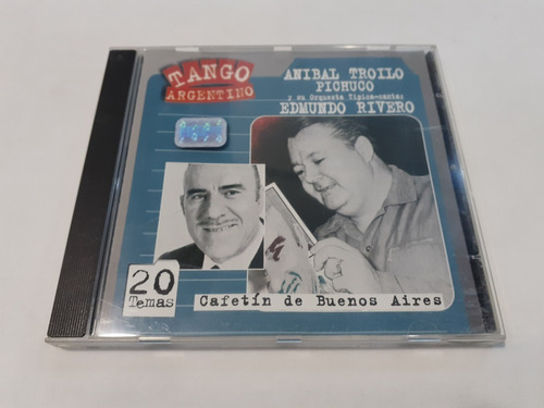 Cafetín De Buenos Aires, Troilo Con Rivero Cd 1996 Nacional