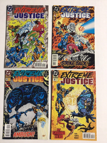 Extreme Justice 0 Al 3 - Booster Gold Blue Beetle Justice 