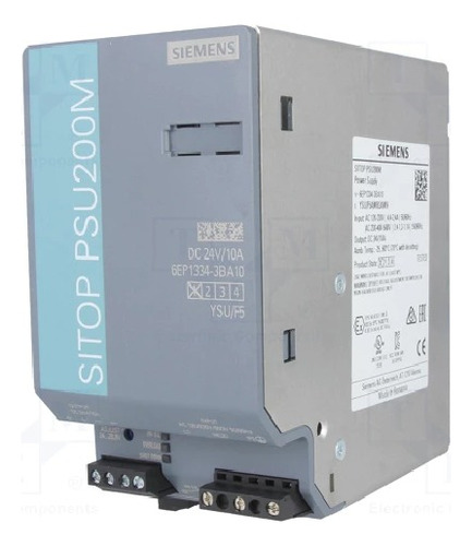 Fonte Alimentação Siemens Sitop Psu200m 24v 10a Novo Caixa