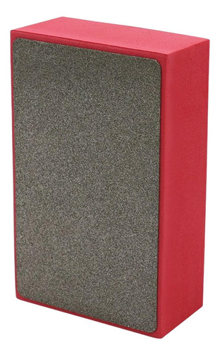 Almohadillas De Lijado De Diamante, Esponja De Recorte, Rojo