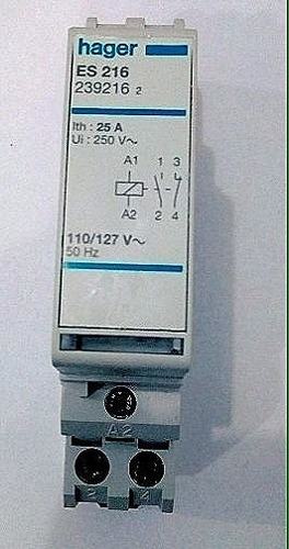 Contator Modular Es216 1na+1nf 25a 127v