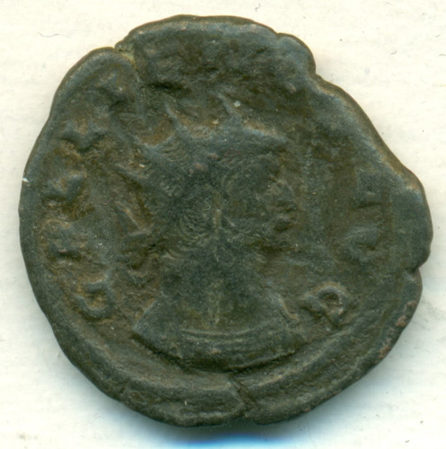 Roma Imperial Moneda Galieno Antoniniano Rev. Fortuna 260dc