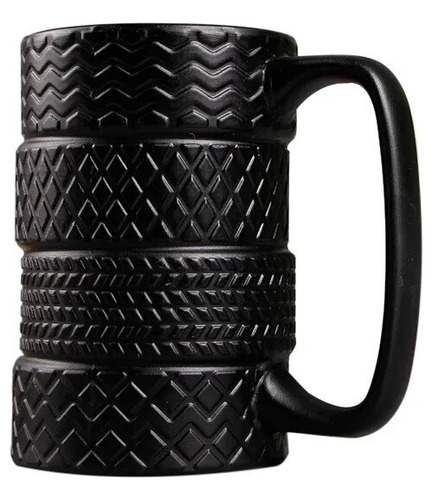 Taza Cerámica Neumáticos Tazón Mug Ruedas Café Té Cup Regalo