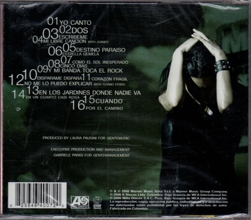 Cd Laura Pausini Yo Canto